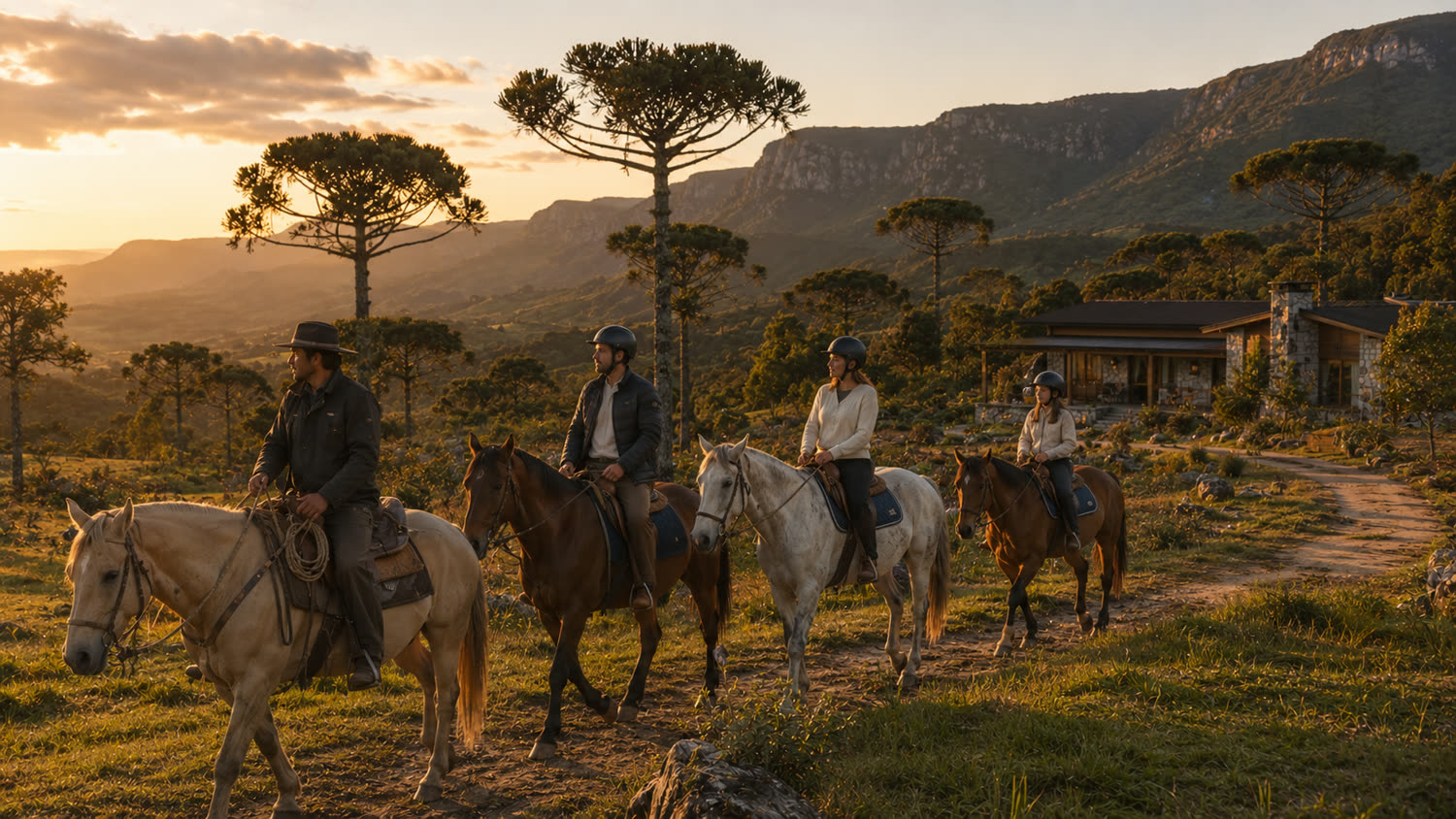 Passeios a cavalo — em estudo