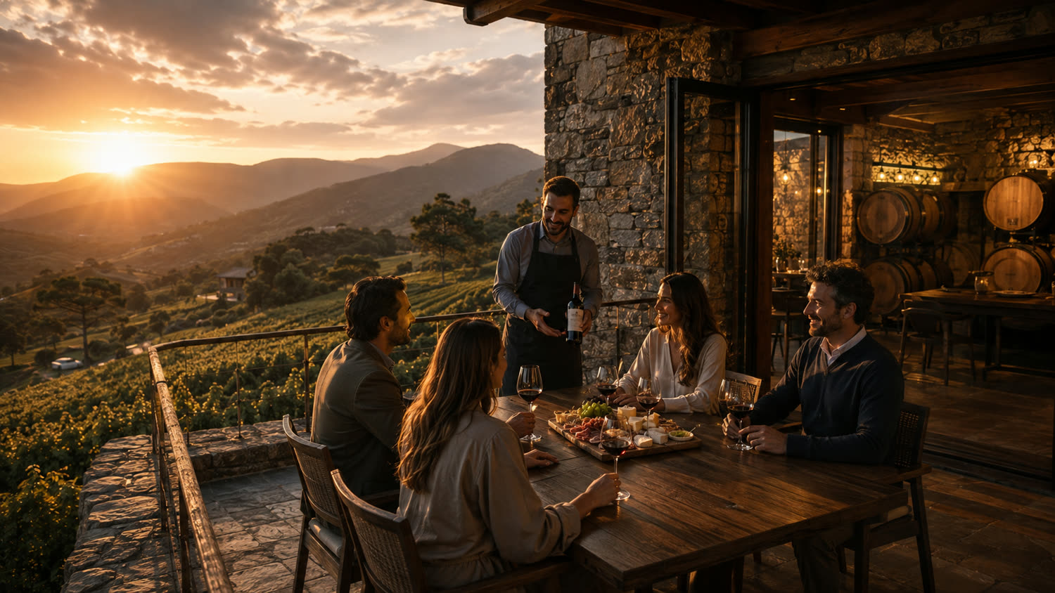Experiência do vinho — em estudo